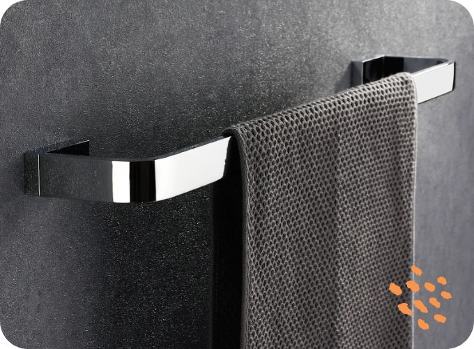 Porte serviette salle de bain - Baden-design