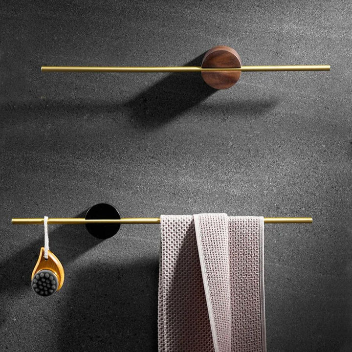 Barre porte serviette ajustable salle de bain