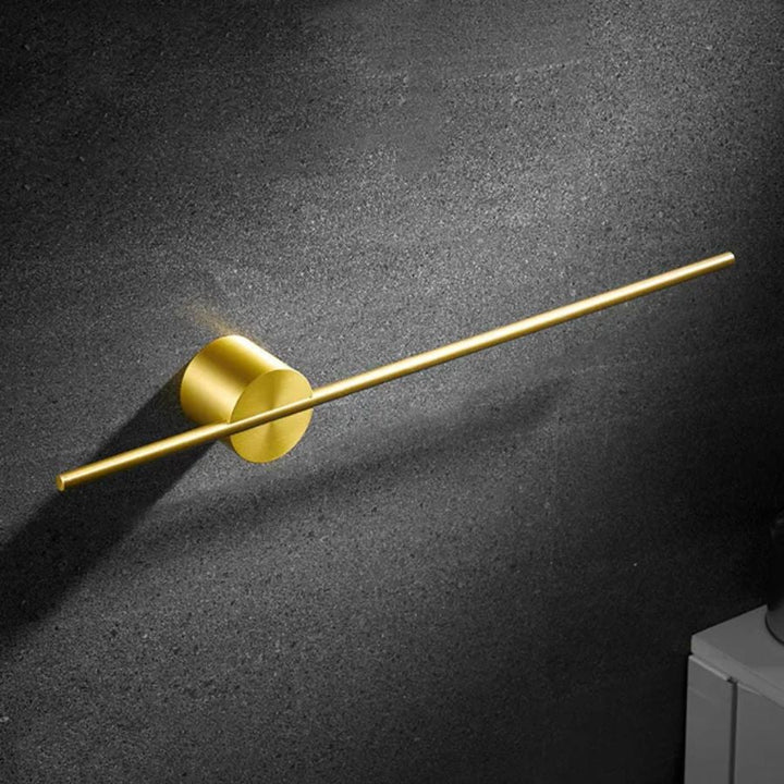 Barre porte serviette ajustable salle de bain doré / 50 cm