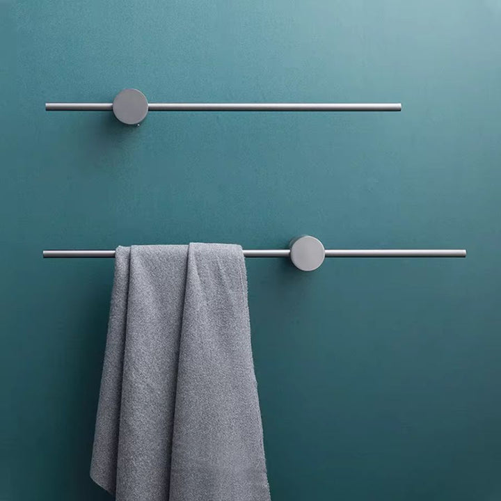 Barre porte serviette extensible, gris