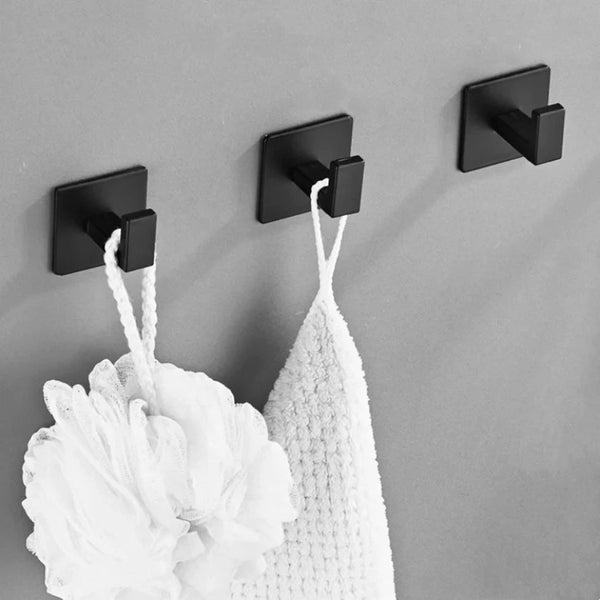 Crochet porte serviette autocollant - 3M, noir