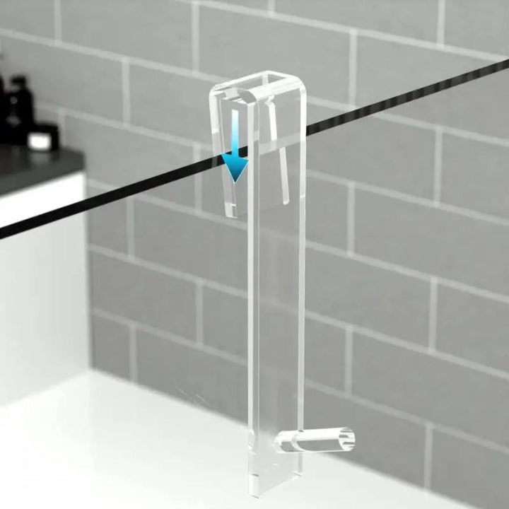 Crochets serviettes paroi douche en plastique