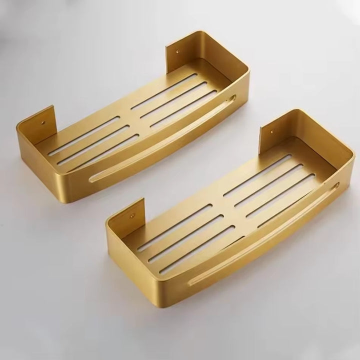 Étagère de Douche Dorée
