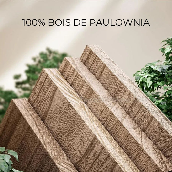 Étagère murale en bois pour salle de bain