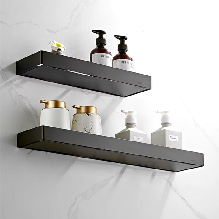 Étagère murale en inox de 30 cm de largeur pour salle de bains