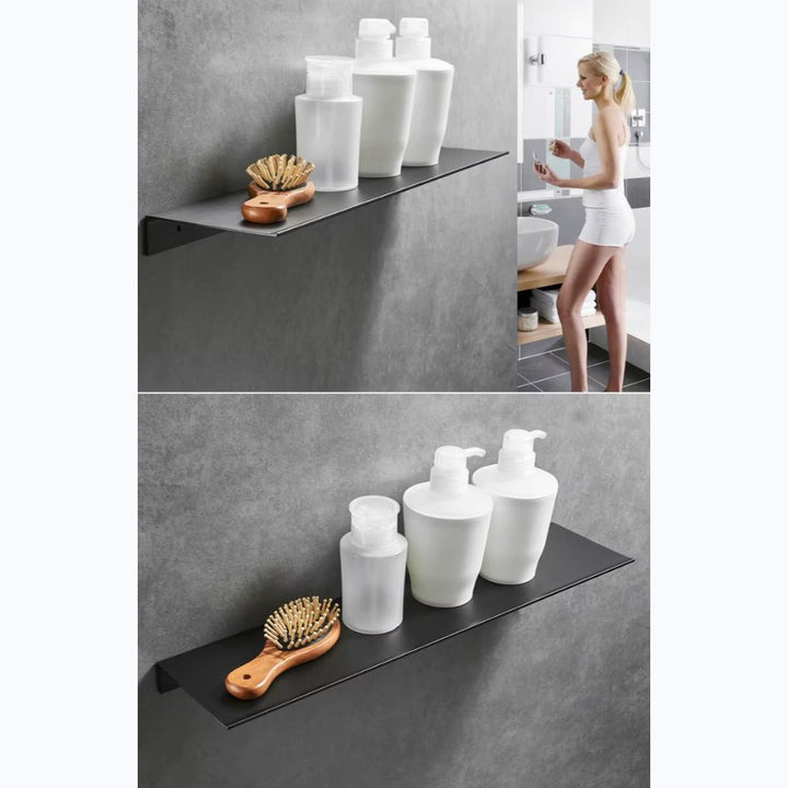 Étagère murale métal design pour la salle de bain