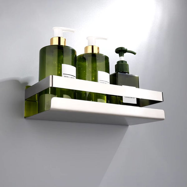 Étagère de rangement murale en métal salle de bain