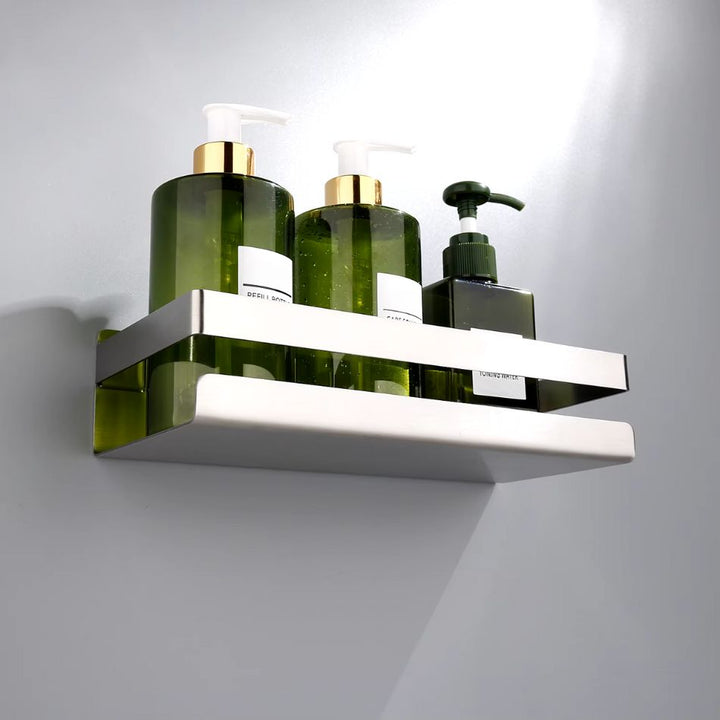 Étagère de rangement murale en métal salle de bain