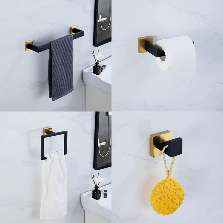 Pack d'accessoires de salle de bain 5 pièces