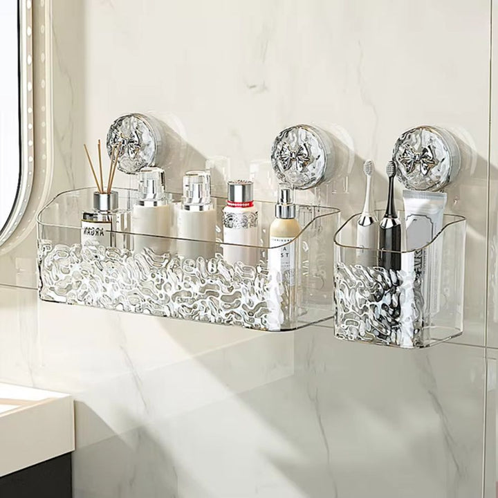 Panier ventouse salle de bain