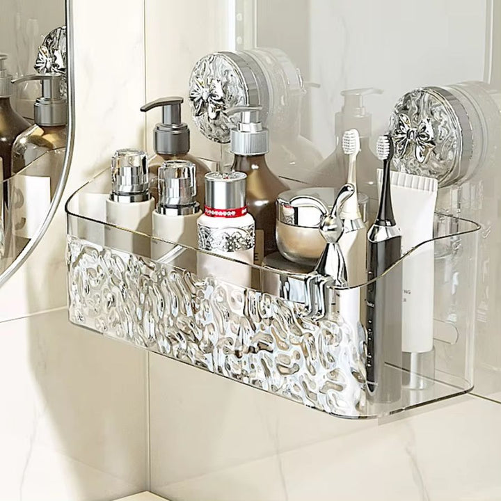 Panier ventouse salle de bain