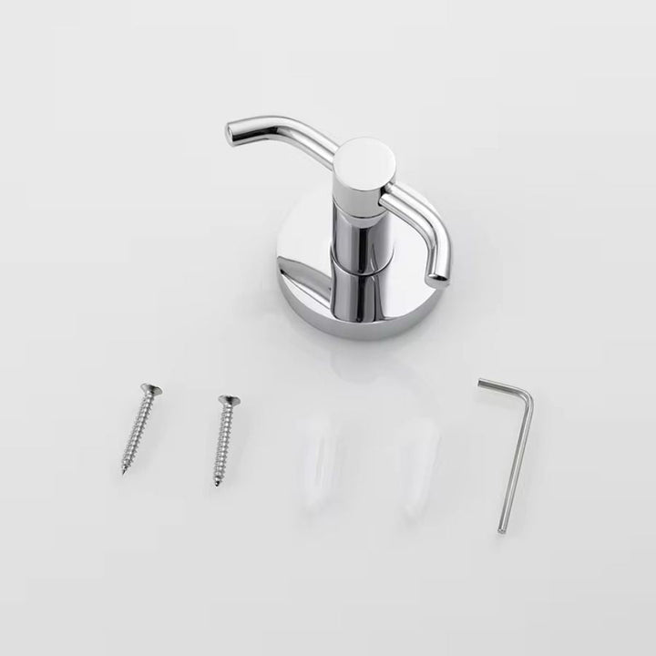 Patère double salle de bain