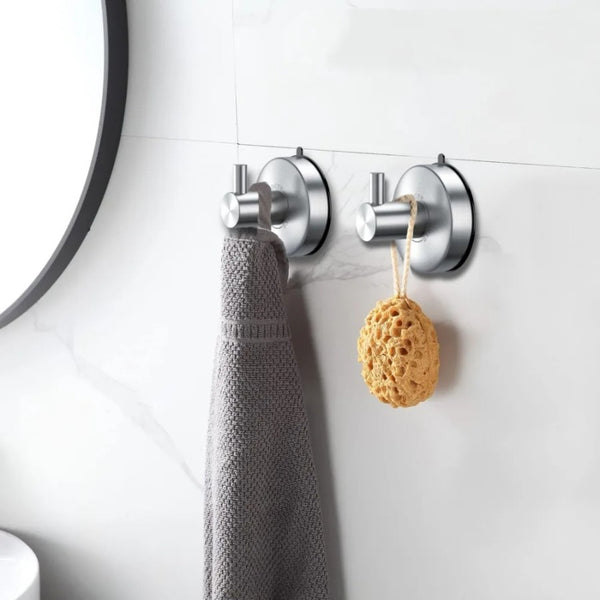 Patère Murale Ventouse - Lot de 2 pièces