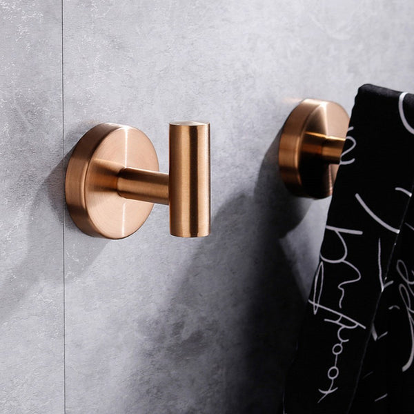 Patère Rose Gold, fixation avec perçage, à visser, installer au mur