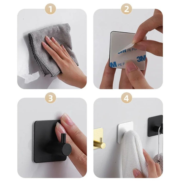Patère salle de bain adhésive 3M