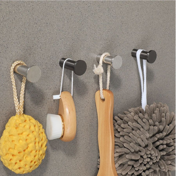 Patères en inox pour salle d'eau