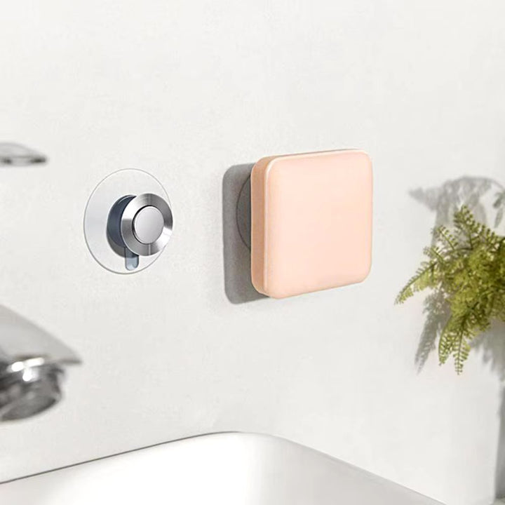Porte savon aimanté fixation ventouse
