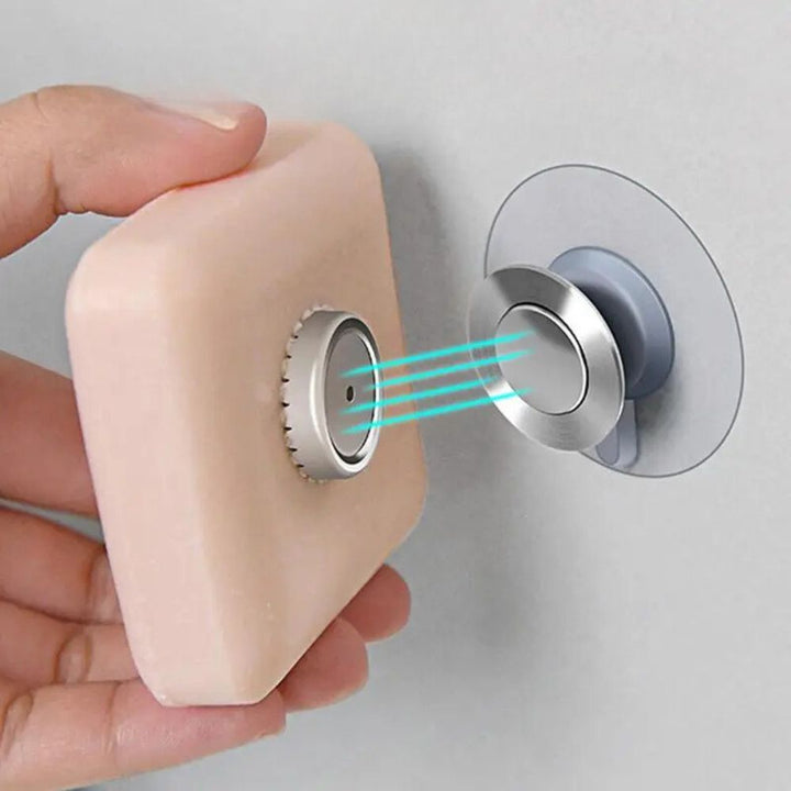 Porte savon aimanté fixation ventouse