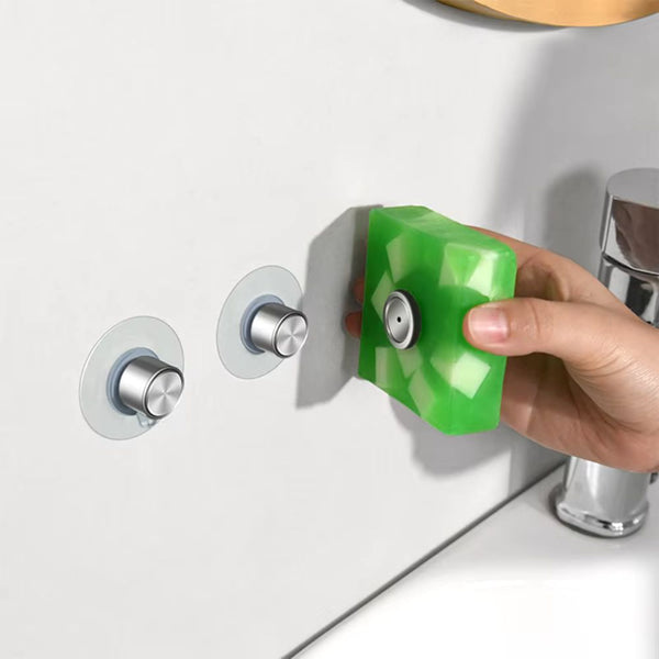 Porte savon aimanté fixation ventouse