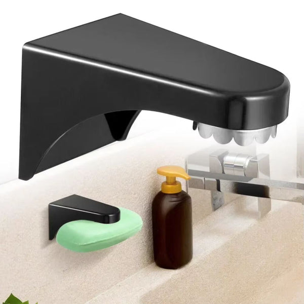 Porte savon aimanté noir noir
