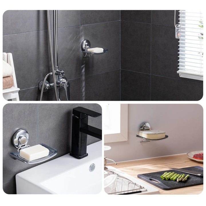 Porte Savon de Douche Fixation Ventouse, applications