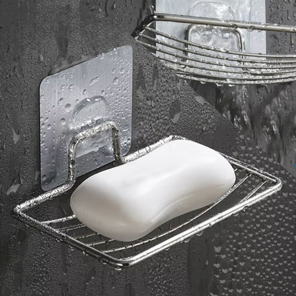 Porte savon égouttoir adhésif