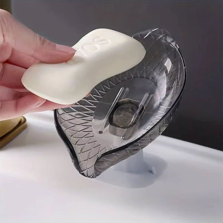 Porte savon en plastique fixation ventouse