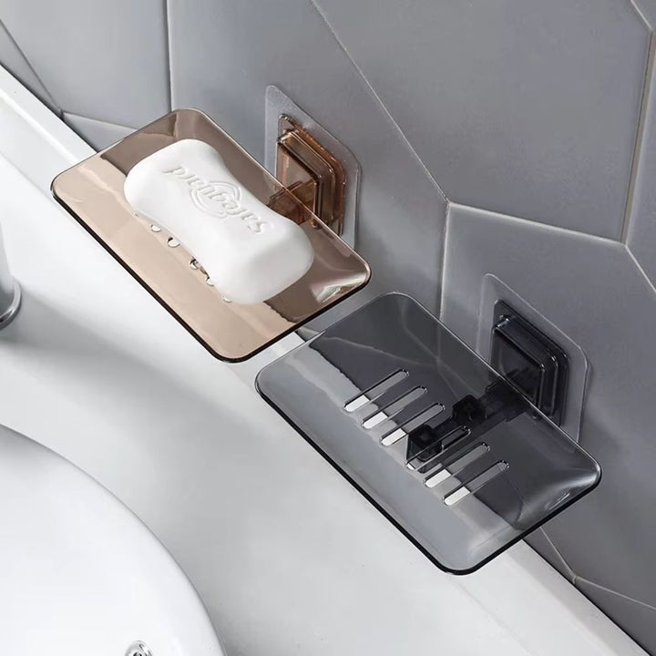 Porte Savon Mural en Plastique brun