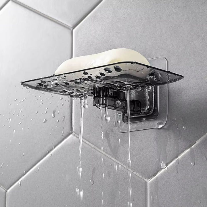 Porte Savon Mural en Plastique noir