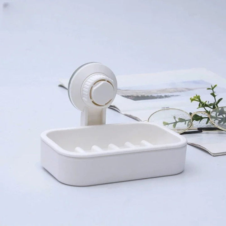 Porte Savon Mural Ventouse blanc