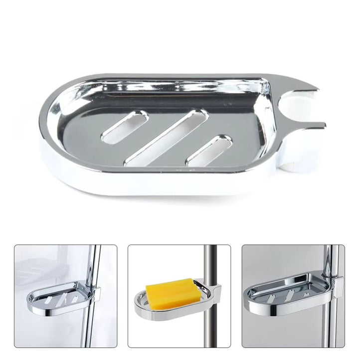 Porte-savon pour barre de douche 25 mm 25mm