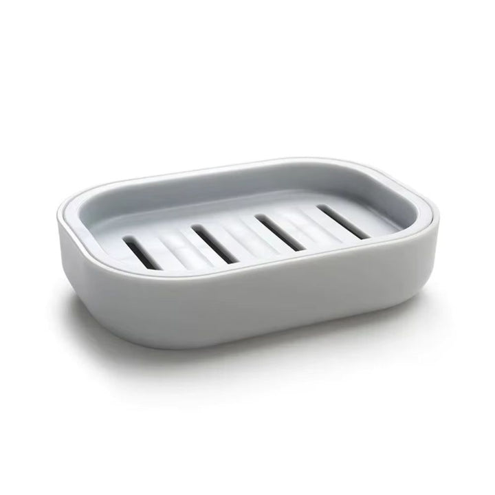 Porte Savon Pratique bleu gris