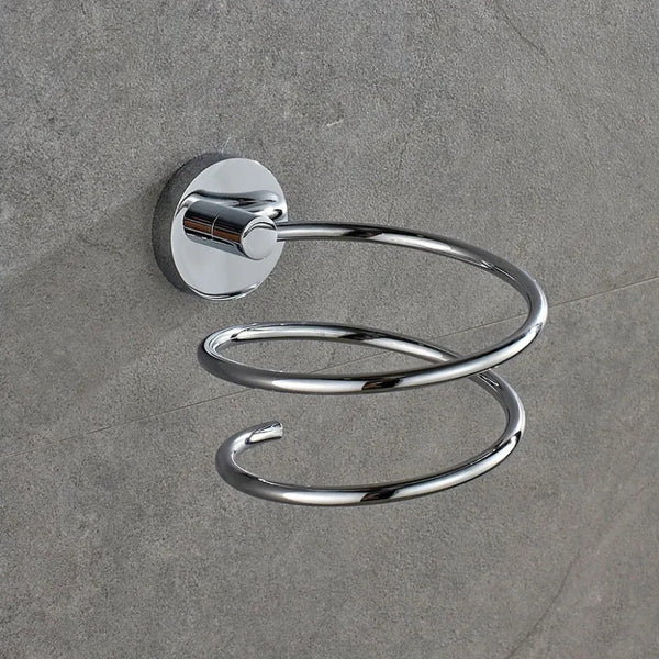 Porte Sèche-Cheveux Chromé