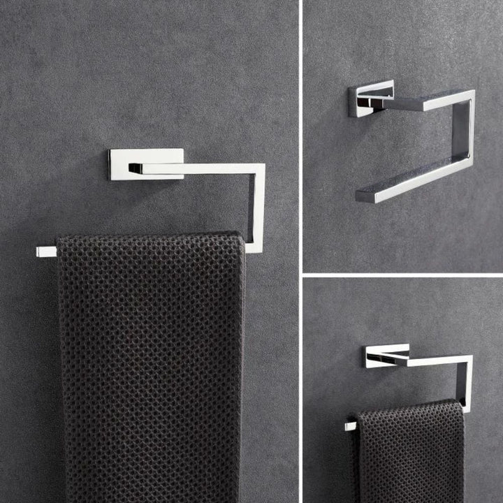 Porte serviette chromé design chromé
