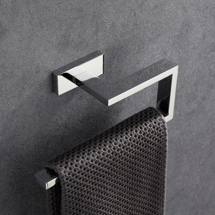 Porte serviette chromé design chromé