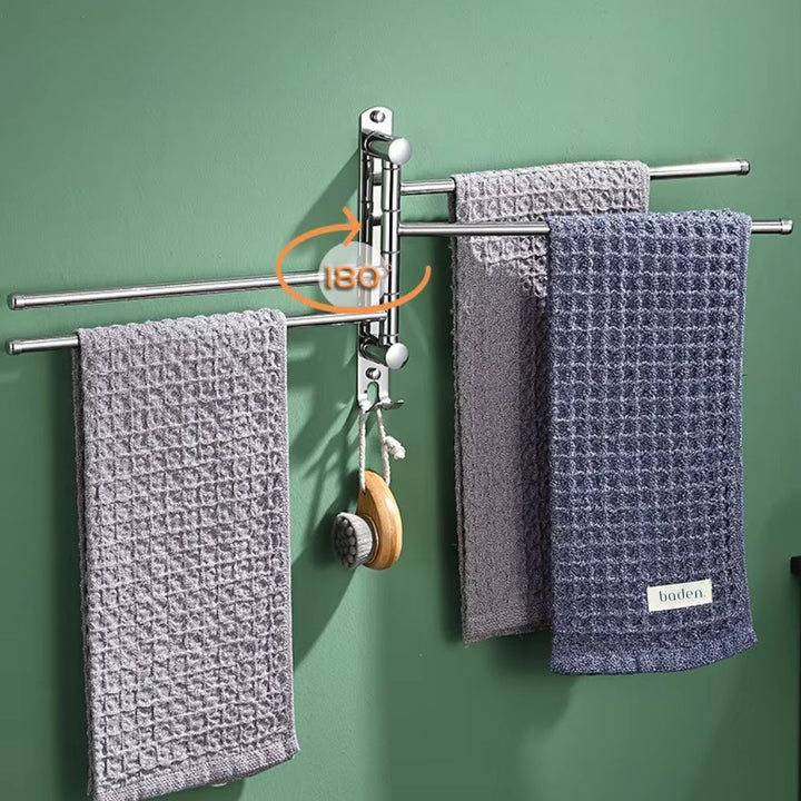 Porte serviette salle de bain 4 barres